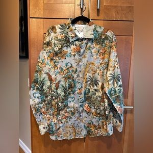Men’s ETRO XL Italian Printed Button Down - Pristine Condition